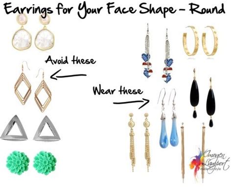 Types Of Earrings For Round Face