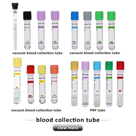 Types Of Edta Tubes