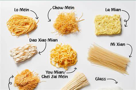 types of egg noodles