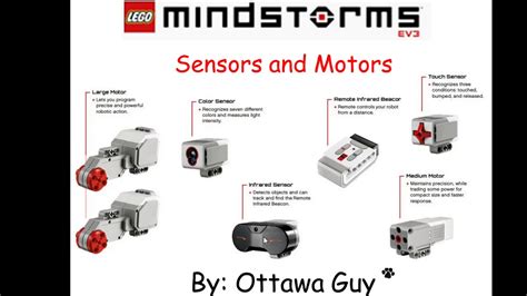 Types Of Ev3 Sensors