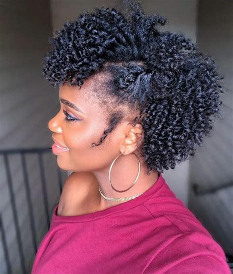Unique Types Of Hairstyles For Short Natural Hair With Simple Style