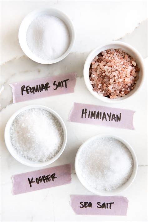 types of himalayan salt