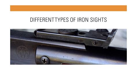 Types Of Iron Sights