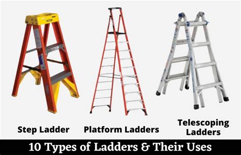 types of ladders with names