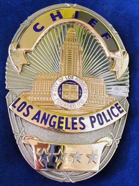 types of lapd badges