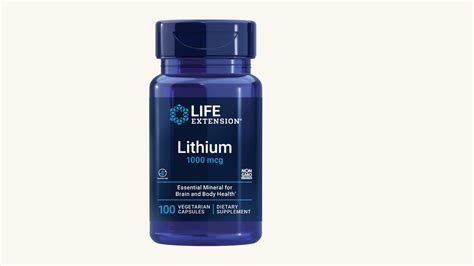 Types Of Lithium Supplements