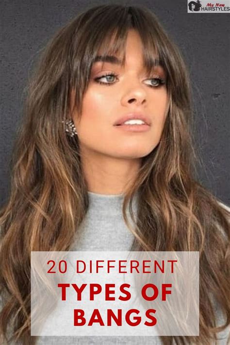 Stunning Types Of Long Bangs For New Style