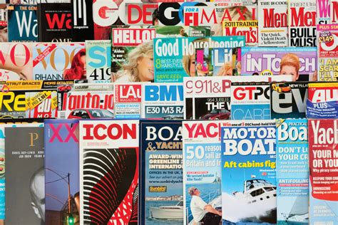 Types Of Magazines With Examples