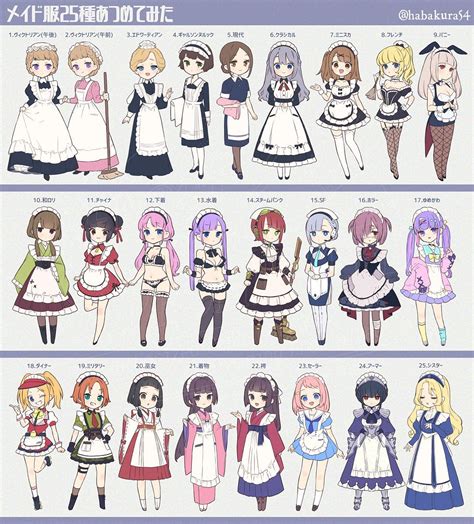 Types Of Maid Dresses