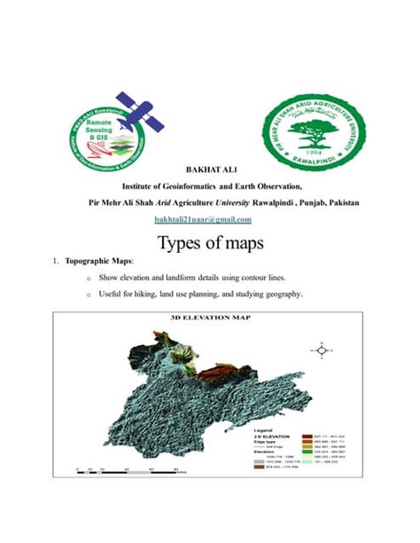 Types Of Maps In Gis Ppt