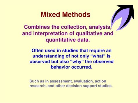 Types Of Mixed Methods Approaches