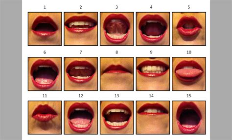 types of mouth movements