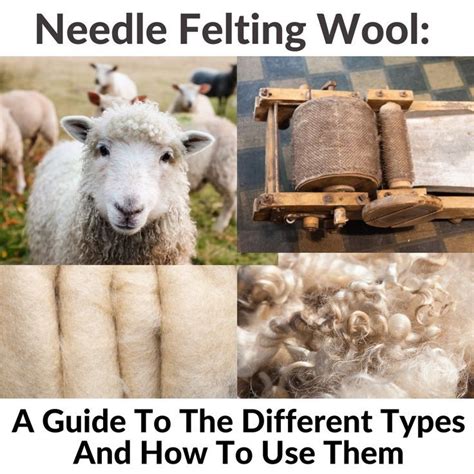 Types Of Needle Felting Wool