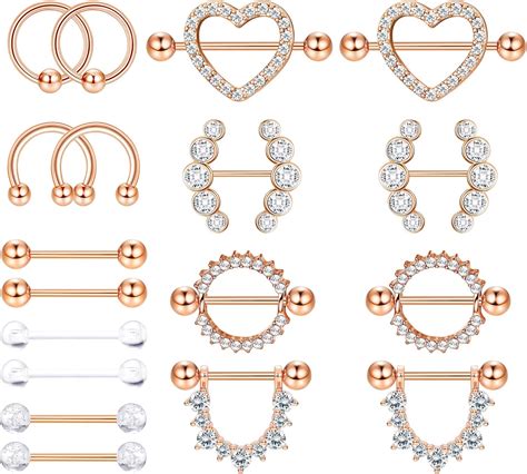 Types Of Nipple Piercing Rings