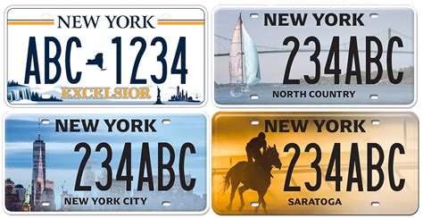 Types Of Ny Plates