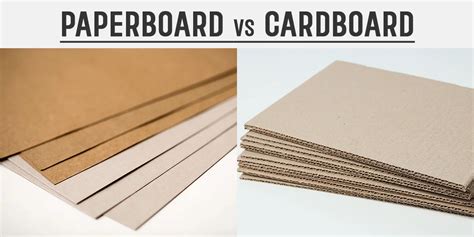 Types Of Paperboard