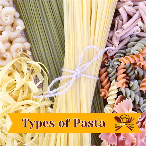 Types Of Pasta For Dinner