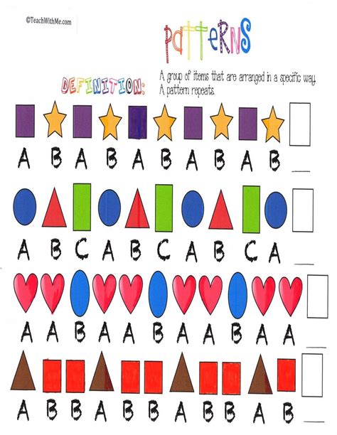 types of patterns ab