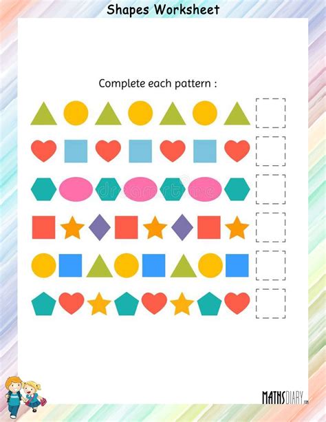 types of patterns in math grade 1