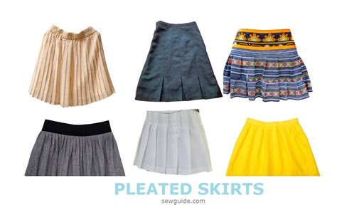Types of Pleated Skirt