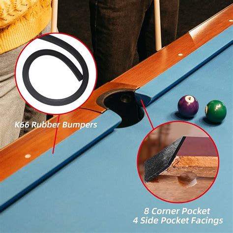 Types Of Pool Table Bumpers