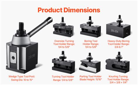 Types Of Quick Change Tool Post