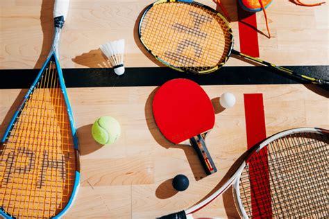 types of racket sports