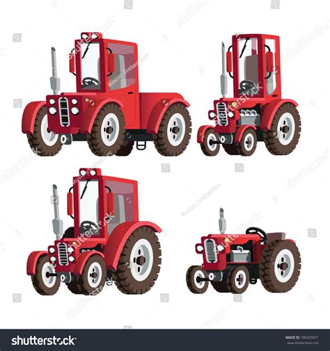 Types Of Red Tractors