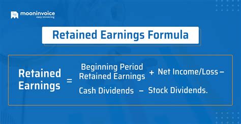 Types Of Retained Earnings Formula