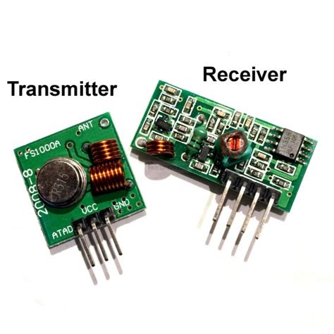 Types Of Rf Transmitter Receiver Module