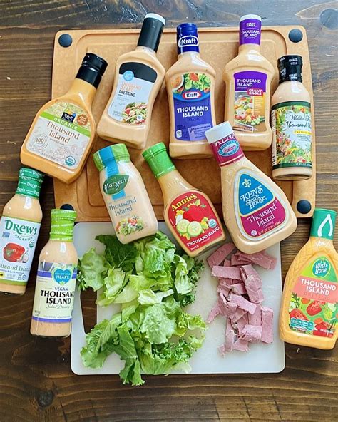 Types Of Salad Dressing Bottles