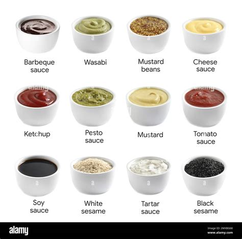 Types Of Sauces And Condiments