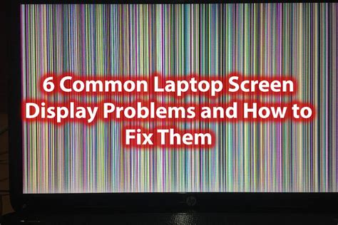 Types Of Screen Problems