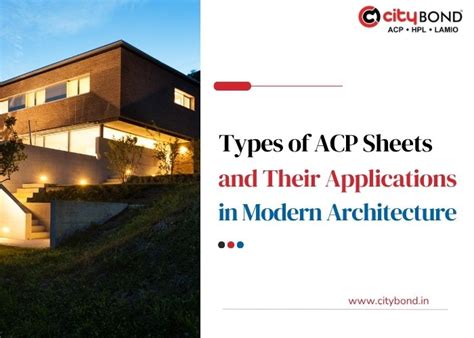 Types Of Sheets Used In Architecture