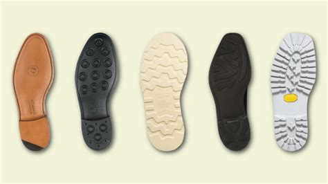 Types Of Shoe Bottoms