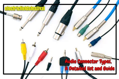 Types Of Stereo Connectors