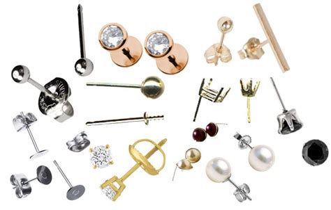 Types Of Stud Earring Posts