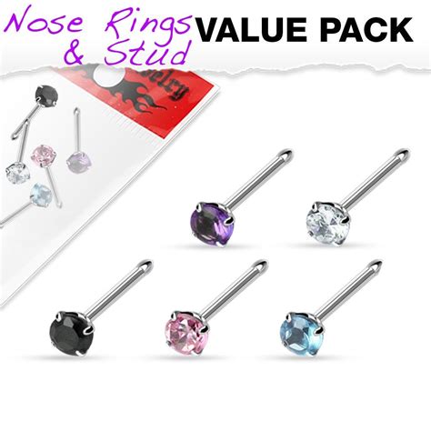 Types Of Studs For Nose Piercing