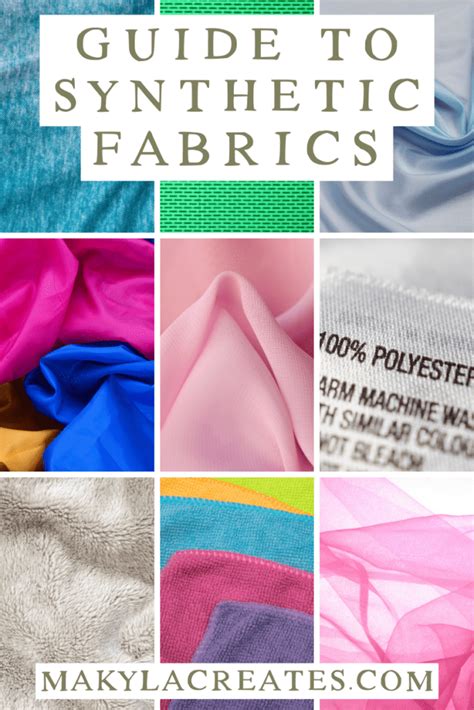 Types Of Synthetic Textiles