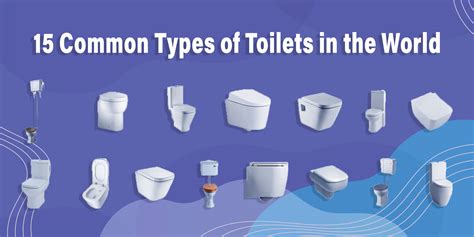 Types Of Toilets