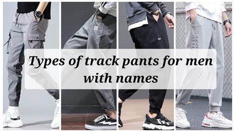 Types Of Track Pants