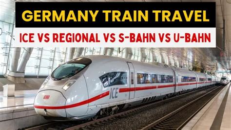 Types Of Trains Germany