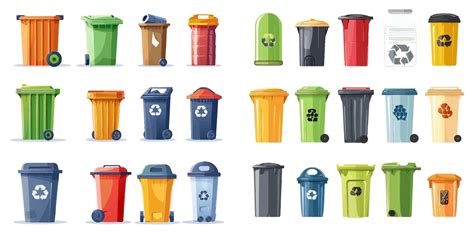 Types Of Trash Containers