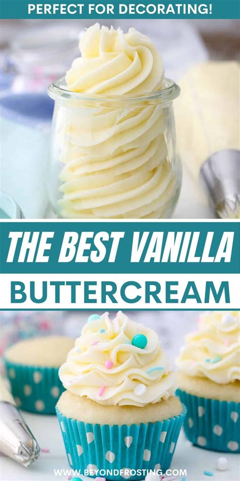 Types Of Vanilla Frosting