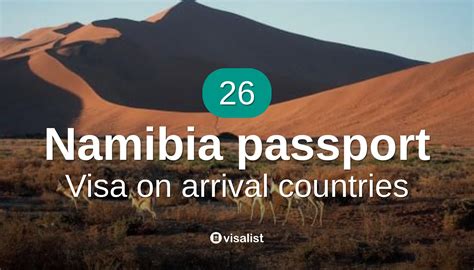 types of visas in namibia