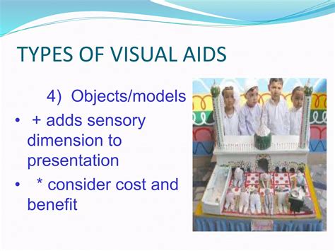 Types Of Visual Aids That Could Be Used In The Presentation