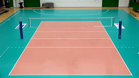 types of volleyball courts