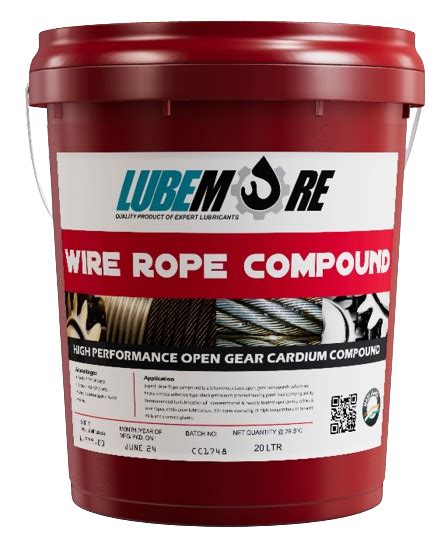 Types Of Wire Rope Compound