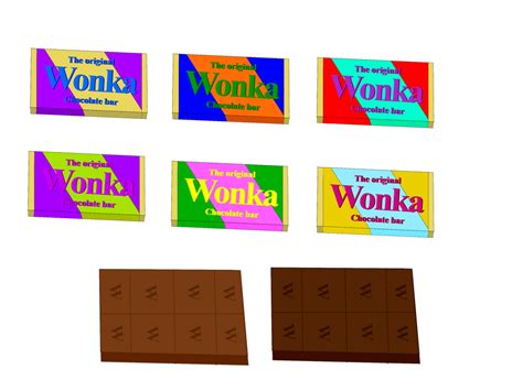 Types Of Wonka Bars