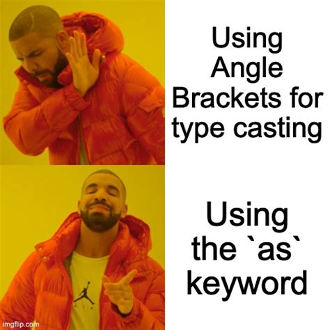 Typescript Angle Brackets Vs As